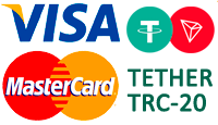 купити Tether USDT TRC20 через Visa MasterCard, грн 